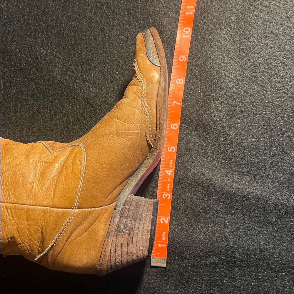 Zodiac Women's Tan Cowboy Boots - Picture 15 of 15